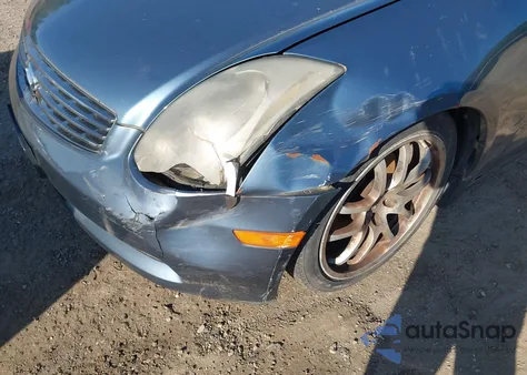 2005 Infiniti G35 z USA, uszkodzony, nr VIN JNKCV54E55M426136